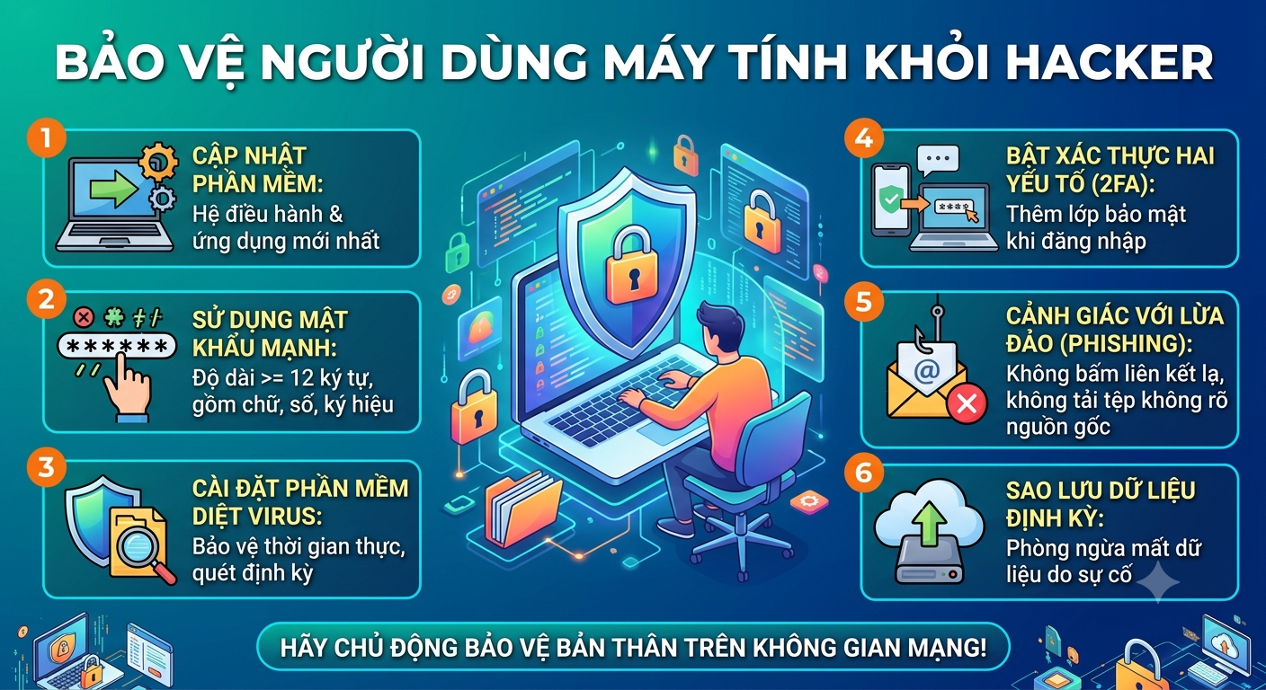 Cẩm nang bảo vệ bạn khỏi hacker